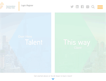 Tablet Screenshot of connectionsny.com